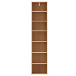 Artiss Bookshelf 7 Tiers MILO Pine - Furniture > Living Room