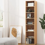 Artiss Bookshelf 7 Tiers MILO Pine - Furniture > Living Room