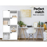 Artiss Bookshelf 8 Cube Shlef - DANA White - Furniture > Living Room