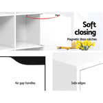 Artiss Bookshelf 8 Cube Shlef - DANA White - Furniture > Living Room