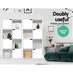 Artiss Bookshelf 8 Cube Shlef - DANA White - Furniture > Living Room