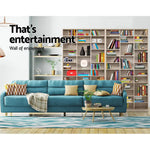 Artiss Bookshelf CD Storage Rack - BERT Oak - Furniture > Office