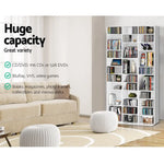 Artiss Bookshelf CD Storage Rack - BERT White - Home & Garden > Storage