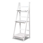 Artiss Bookshelf Corner Shelf 3 Tiers - ZANE White - Furniture > Living Room > Bookcases & Shelves