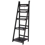 Artiss Bookshelf Corner Shelf 5 Tiers - ZANE Coffee - Furniture > Office