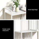 Artiss Bookshelf Display Shelves 5 Tiers 120cm White - Furniture > Living Room > Bookcases & Shelves