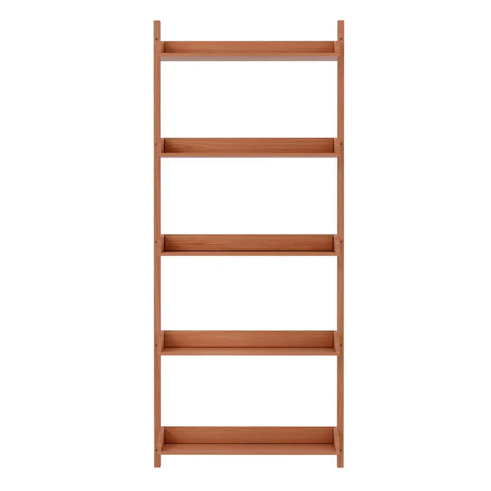 Artiss Bookshelf Floating Shelf CAPIZ Oak - Furniture > Office
