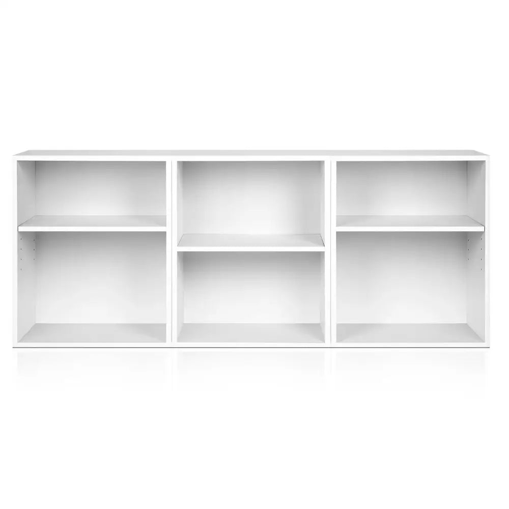 Artiss Bookshelf Set of 3 - VENA White - Furniture > Living Room > Bookcases & Shelves