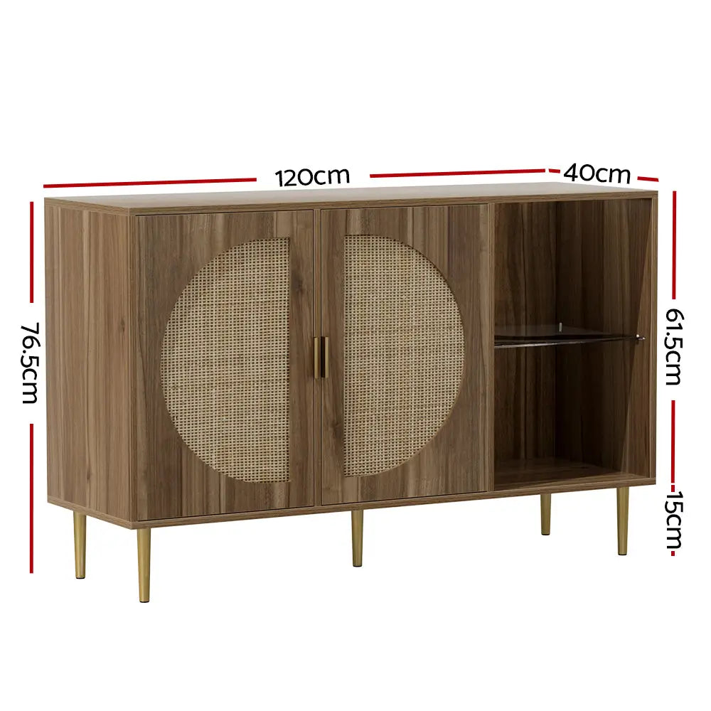 Artiss Buffet Sideboard 2 Doors - ANYA - Furniture > Living Room