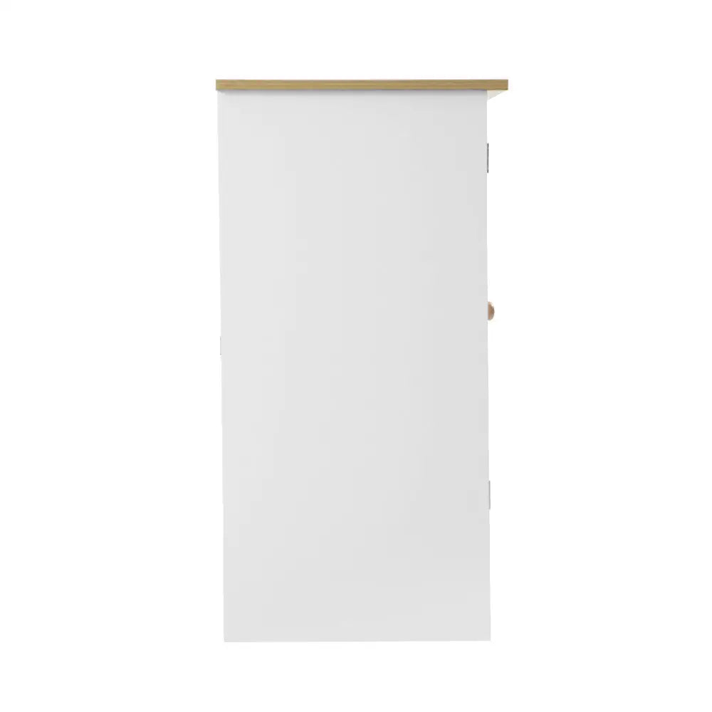 Artiss Buffet Sideboard 3 Doors - BERNE White - Furniture > Dining