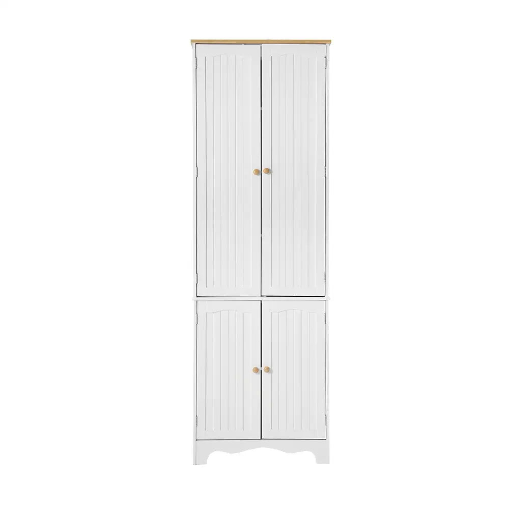 Artiss Buffet Sideboard 4 Doors - BERNE White - Furniture > Living Room