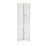 Artiss Buffet Sideboard 4 Doors - BERNE White - Furniture > Living Room
