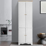 Artiss Buffet Sideboard 4 Doors - BERNE White - Furniture > Living Room