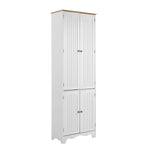 Artiss Buffet Sideboard 4 Doors - BERNE White - Furniture > Living Room