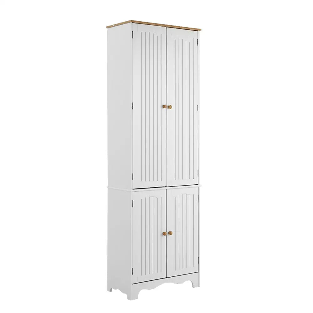 Artiss Buffet Sideboard 4 Doors - BERNE White - Furniture > Living Room