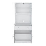 Artiss Buffet Sideboard Cabinet Cupboard Pantry Storage Shelves Hutch White - Furniture > Dining > Buffets & Sideboards