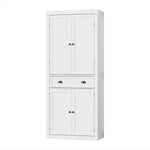 Artiss Buffet Sideboard Cupboard Cabinet White - Furniture > Dining > Buffets & Sideboards