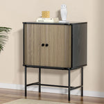 Artiss Buffet Sideboard Cupboard Sliding Doors Pantry Storage BORIS - Furniture > Living Room