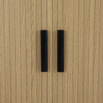 Artiss Buffet Sideboard Cupboard Sliding Doors Pantry Storage Oak PIIA - Furniture > Living Room