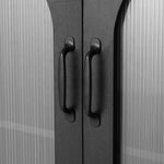 Artiss Buffet Sideboard Double Doors - Black - Furniture > Dining > Buffets & Sideboards