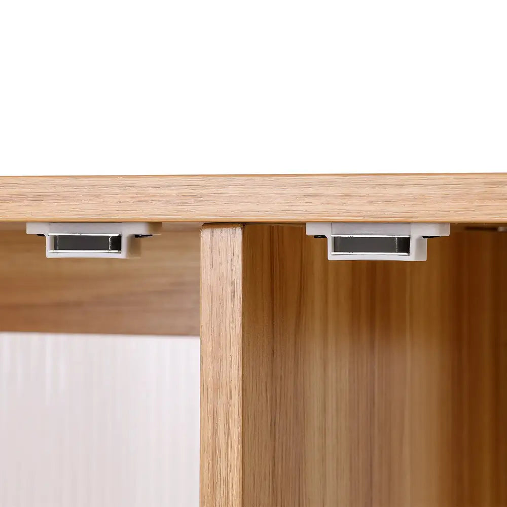 Artiss Buffet Sideboard Double Doors - Oak - Furniture > Living Room