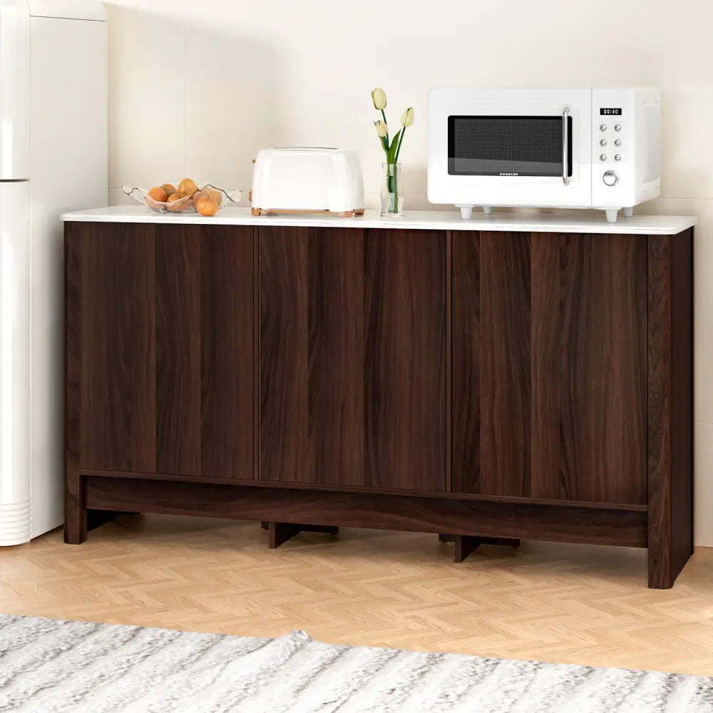 Artiss Buffet Sideboard Marble Style Tabletop - Furniture > Living Room