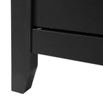 Artiss Buffet Sideboard Shelves Double Doors - Black - Furniture > Dining > Buffets & Sideboards