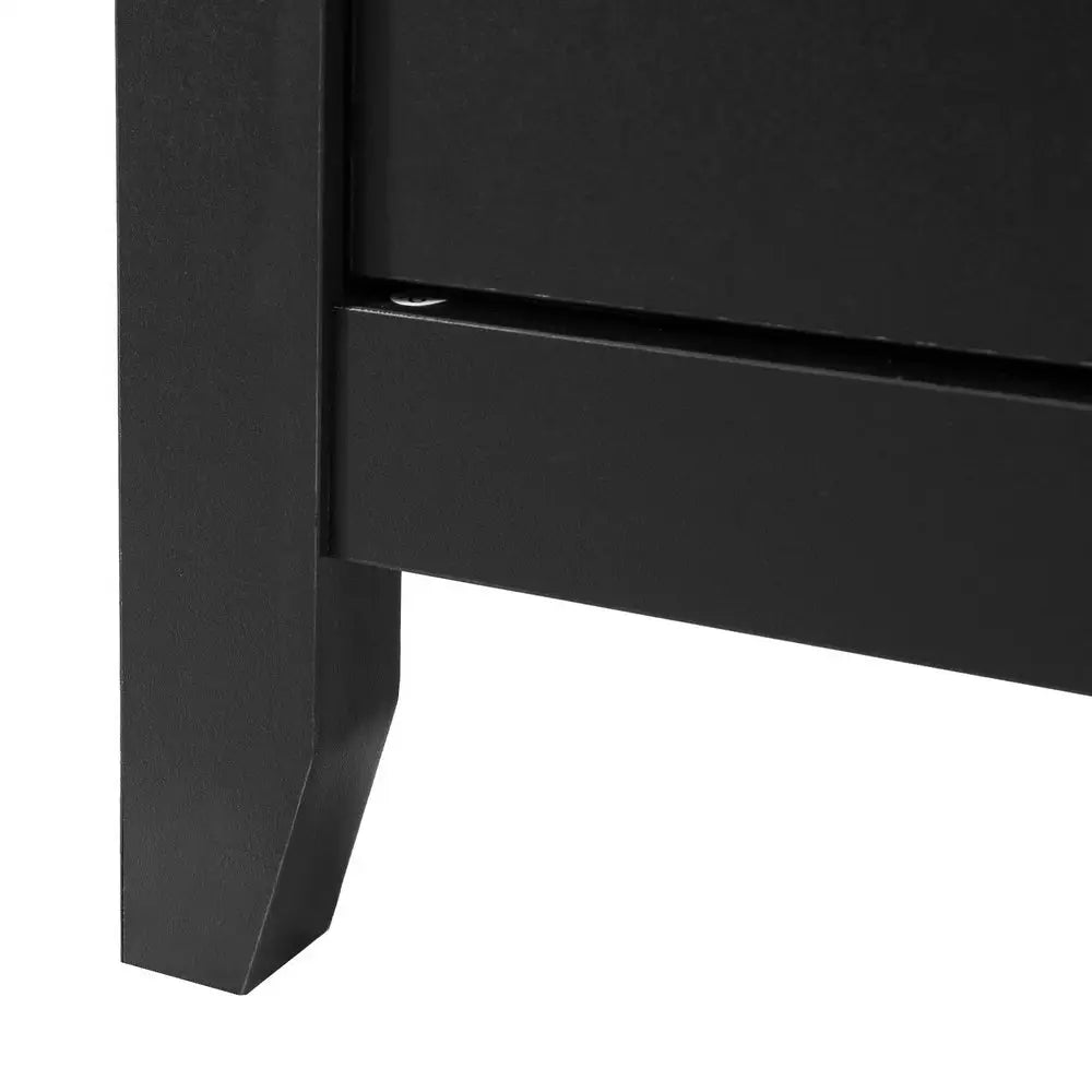 Artiss Buffet Sideboard Shelves Double Doors - Black - Furniture > Dining > Buffets & Sideboards