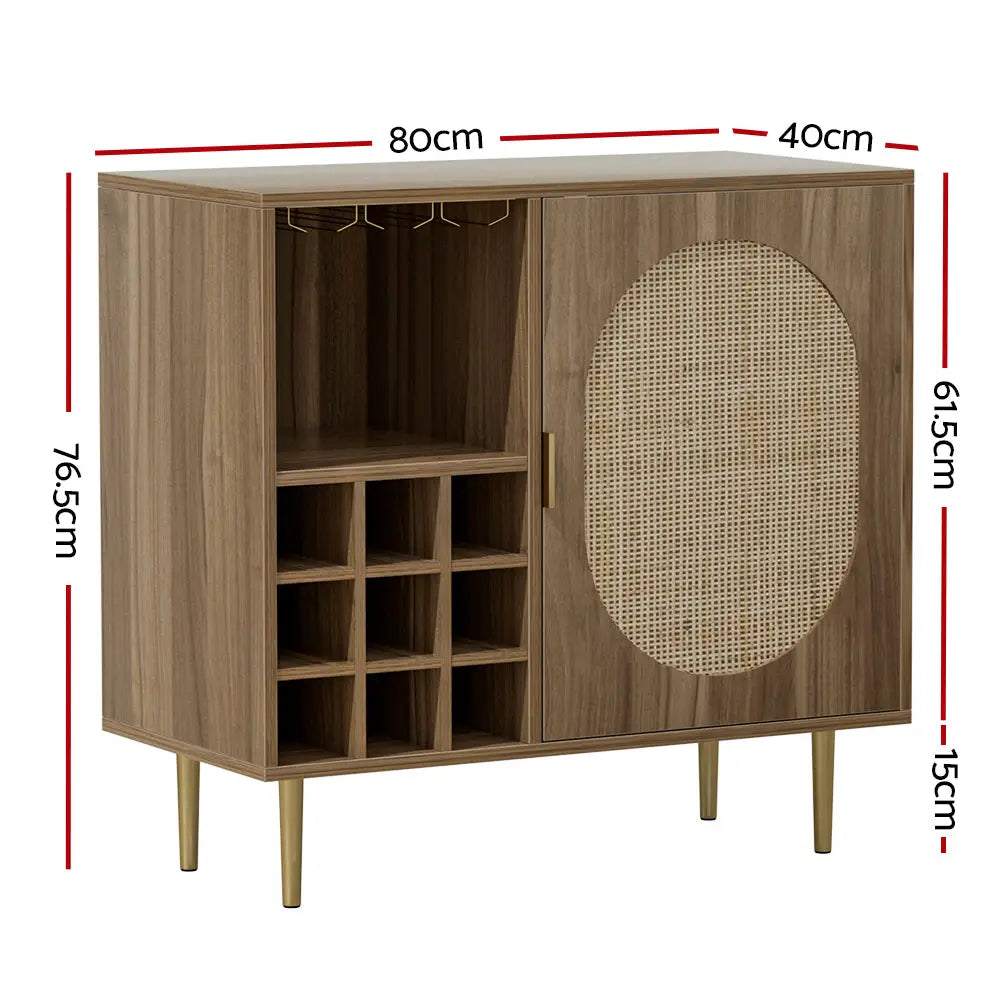 Artiss Buffet Sideboard with Wine Rack - ANYA - Furniture > Living Room