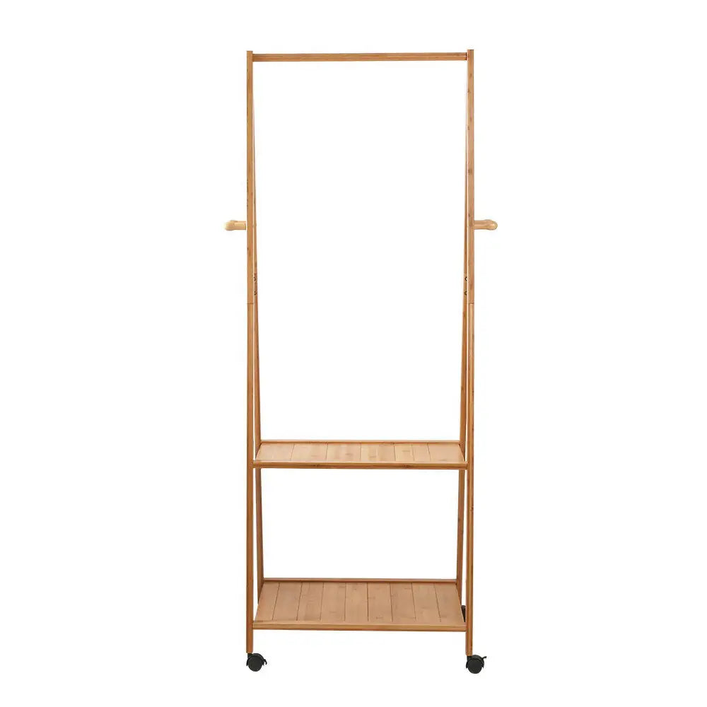 Artiss Clothes Rack Coat Stand 165x59cm Hanger Wheels - Furniture > Bedroom