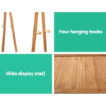 Artiss Clothes Rack Coat Stand 165x59cm Hanger Wheels - Furniture > Bedroom