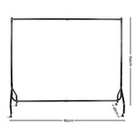 Artiss Clothes Rack Coat Stand 6FT Rail Wheels - Furniture > Bedroom