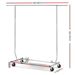 Artiss Clothes Rack Rail Coat Stand Adjustable Hanger - Furniture > Bedroom
