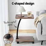 Artiss Coffee Table C Shaped - Furniture > Living Room > Coffee Tables