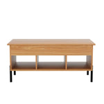 Artiss Coffee Table Lift-top Oak - Furniture > Living Room > Coffee Tables