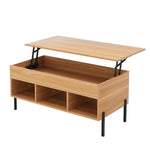 Artiss Coffee Table Lift-top Oak - Furniture > Living Room > Coffee Tables