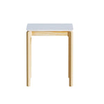 Artiss Coffee Table Marble Effect Square - Furniture > Living Room > Coffee Tables