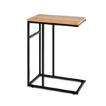 Artiss Coffee Table Side Table Walnut Anika - Furniture > Living Room