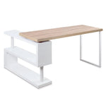 Artiss Computer Desk Bookshelf 140CM - Furniture > Office