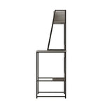 Artiss Computer Desk Bookshelf Storage Grey 100CM - Furniture > Living Room