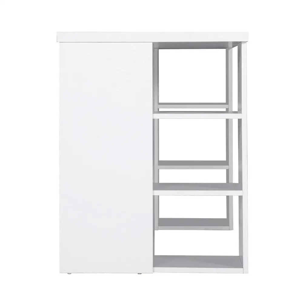 Artiss Computer Desk Bookshelf White 150CM - Furniture > Office