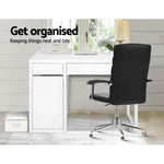 Artiss Computer Desk Drawer Cabinet White - Furniture > Office > Desks
