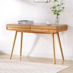 Artiss Computer Desk Drawer Natural Wood 100CM - Furniture > Office