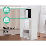 Artiss Computer Desk Drawer Shelf White 120CM - Furniture > Office