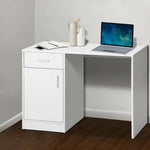 Artiss Computer Desk Drawer White 100CM - Furniture > Office
