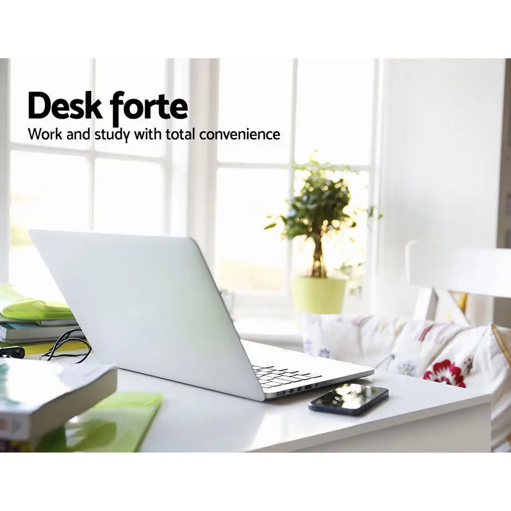 Artiss Computer Desk Drawer White 100CM - Furniture > Office
