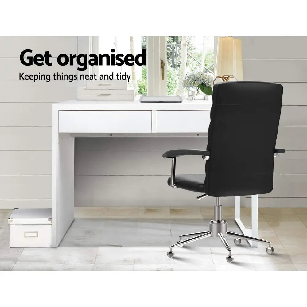 Artiss Computer Desk Drawer White - Furniture > Office