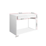 Artiss Computer Desk Drawer White - Furniture > Office