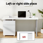 Artiss Computer Desk Executive Office Chairs Sets White - Furniture > Office > Office & Desk Chairs