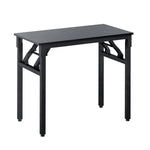 Artiss Computer Desk Foldable Balck 80CM - Furniture > Office